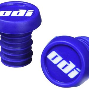 Old Dutch International ODI BMX 2 Colour Push In Plugs - Blue,One Size, F72PPU