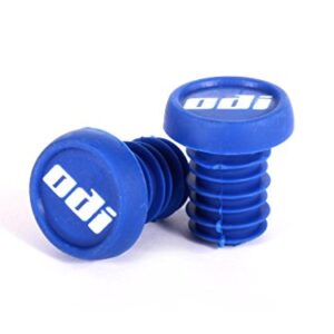 Old Dutch International ODI BMX 2 Colour Push In Plugs - Blue,One Size, F72PPU