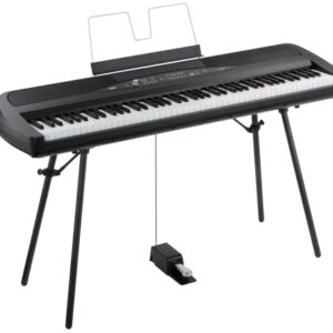 Korg SP280BK 88-Key Digital Piano with Speaker