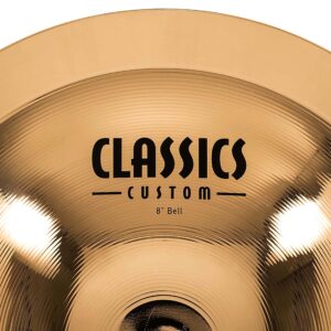 Meinl 8" Bell - Classics Custom Brilliant - Made In Germany, 2-YEAR WARRANTY (CC8B-B)