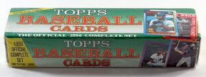 topps baseball cards - the official 1990 complete set