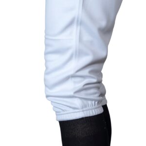 Rawlings Mens Knee High Baseball-pants, White, Medium US