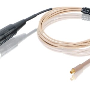 Countryman E6CABLEL2SL Duramax Aramid-Reinforced E6 Series Earset Snap-On Cable for Shure/Carvin/JTS/Trantec Transmitters (Light Beige)