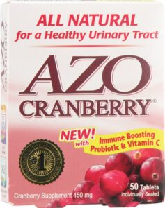 amerifit nutrition azo cranberry - 50 tablets