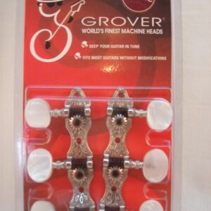 Grover Classic Machine Head Tuning Gear Pegs Nickel 306N