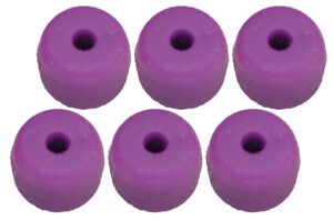 pine ridge archery nitro button (pack of 6), purple