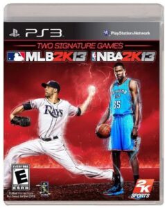 2k sports combo pack - mlb2k13/nba2k13 - playstation 3