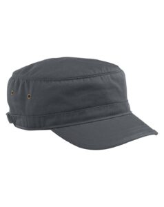 econscious organic cotton twill corps hat os charcoal