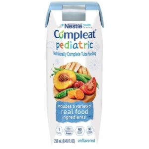 compleat pediatric nutritionally complete tube feeding, unflavored, 8.45 fl oz