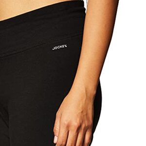 Jockey Women's Activewear Bike Short, Black, L