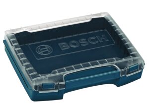 bosch i-boxx72 for use with click and go storage system, empty box, blue