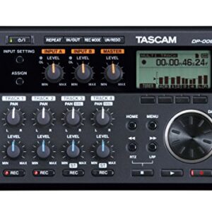 Tascam DP-006 Digital Pocketstudio 6-Track Portable Multi-Track Recorder