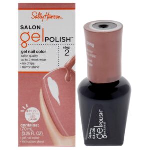 sally hansen salon pro gel nail polish lacquer, pink pong, 0.24 fl. oz.