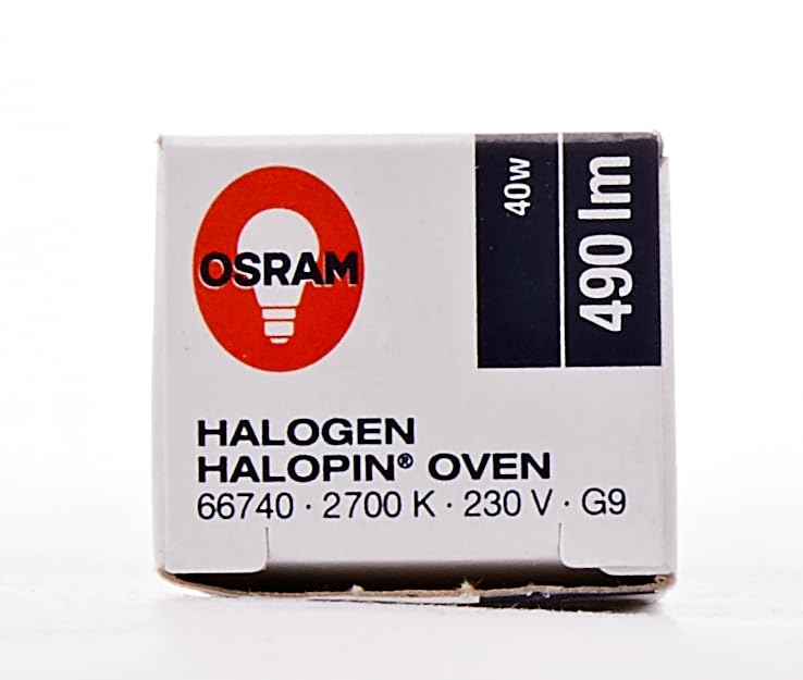 Osram Halopin Oven 40W Backofenlampe Sockel G9 230V >300°