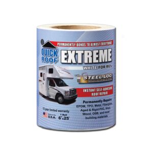 cofair ube625 quick roof extreme white 6" x 25'