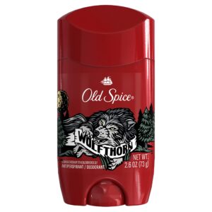 old spice wild collection invisible solid antiperspirant deodorant, wolfthorn, 2.6 ounce (pack of 2)