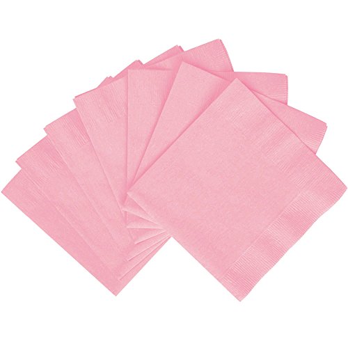 New Pink 2-Ply Dinner Napkins | Pack of 20 | Party Supply