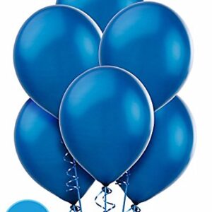 Bright Royal Blue Pearlized Latex Balloons - 12" (Pack Of 72) - Stunning & Long-Lasting For Parties, Events, & Celebrations