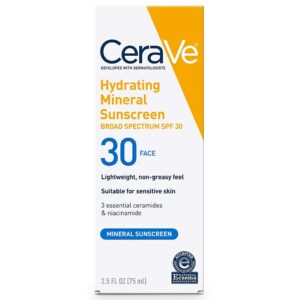 cerave sunscreen face spf 30, 2.5 oz, old formula (discontinued)