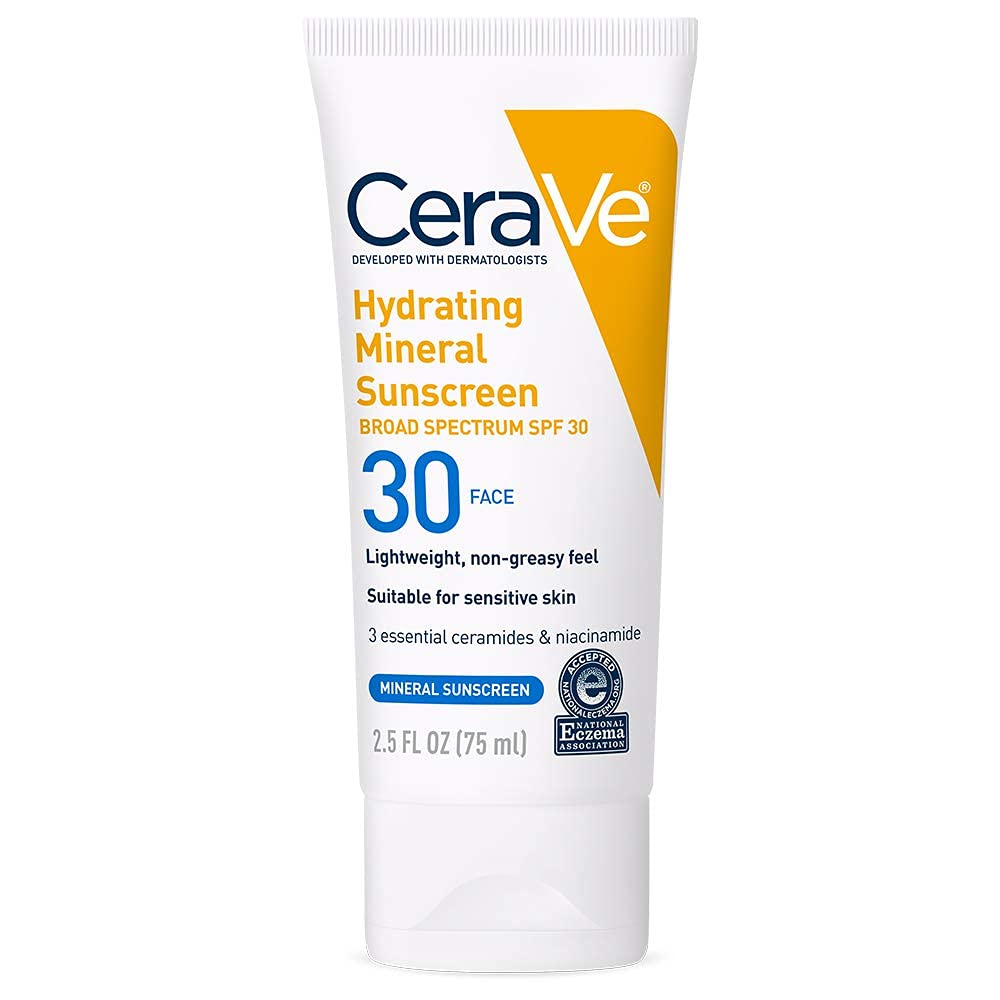 CeraVe Sunscreen Face SPF 30, 2.5 oz, Old Formula (Discontinued)