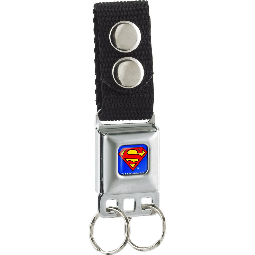 Buckle-Down Keychain - Superman 4.5" x 1"