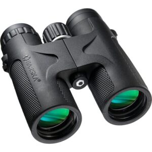 barska ab11840 blackhawk 12x42 waterproof binoculars for birding, boating, events, hiking, hunting, etc