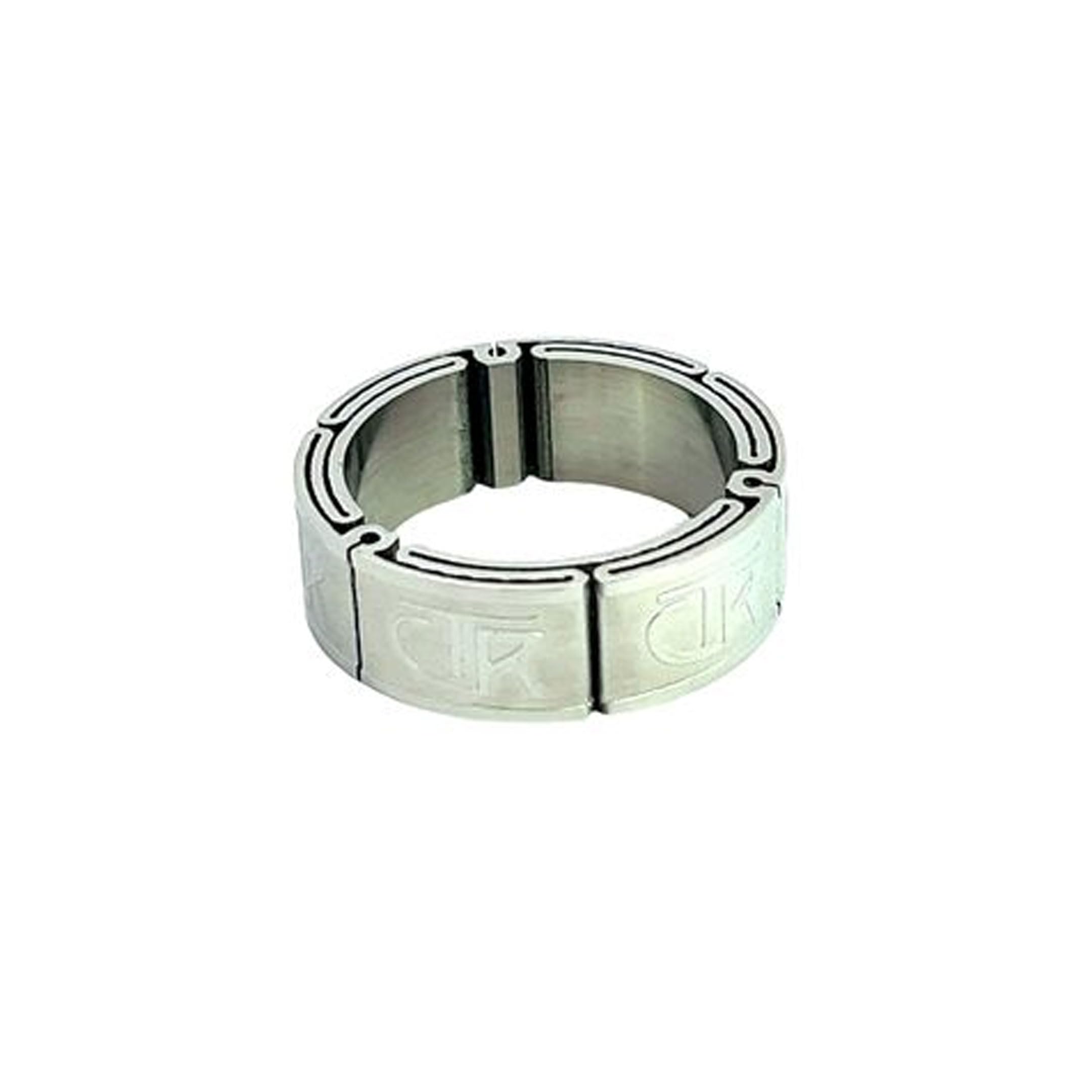 J122 Size 8.5 The Right Stainless Steel Designer Ring Mormon One Moment In Time LDS CTR