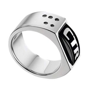 J142 Size 11.5 Stainless Steel Illusion Ring Mormon One Moment In Time LDS CTR