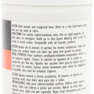 LIQUITEX / COLART Modeling Paste Acrylic Gel Medium-8oz