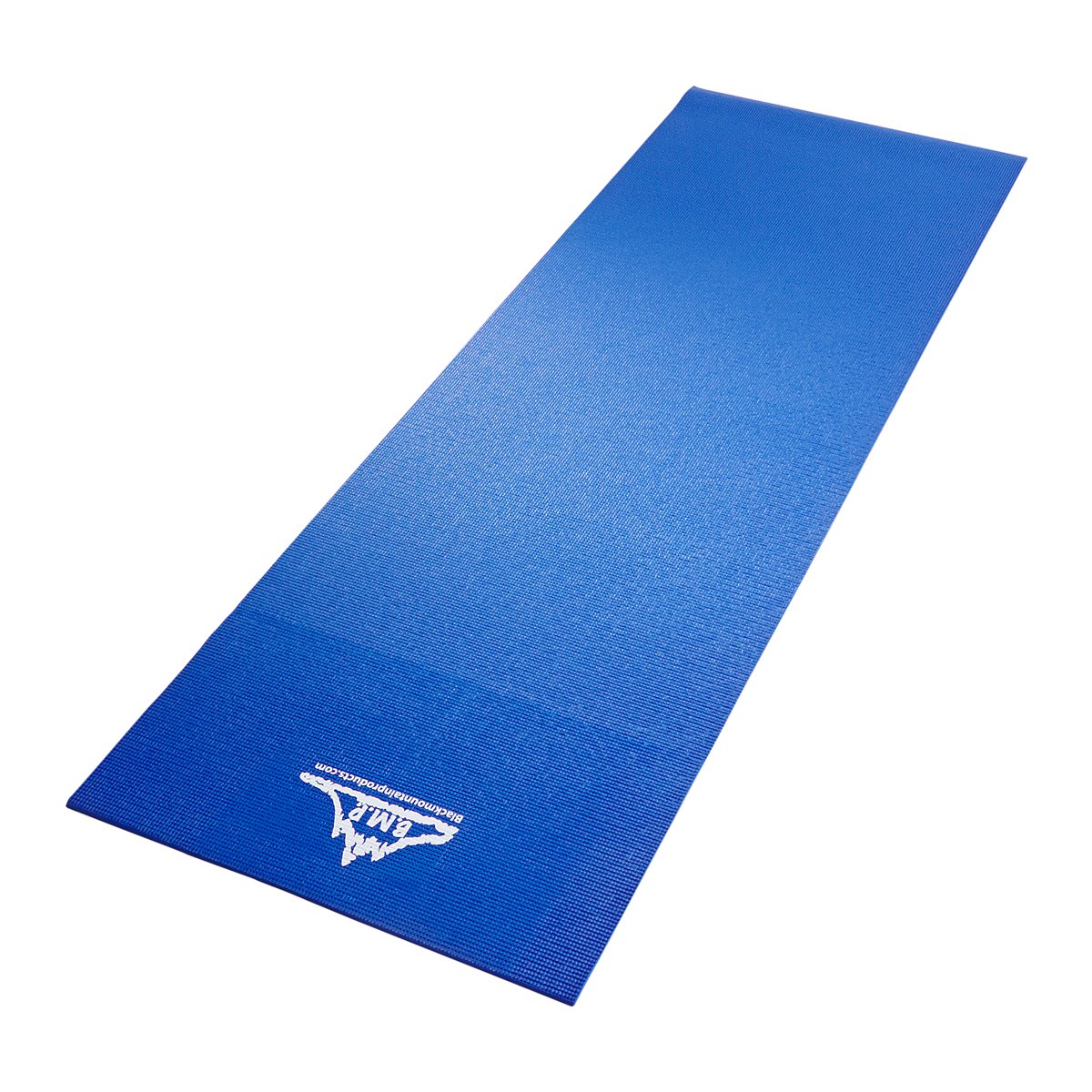 Black Mountain Products Yoga and Exercise Mat, 1/4 x 72-Inch, Blue