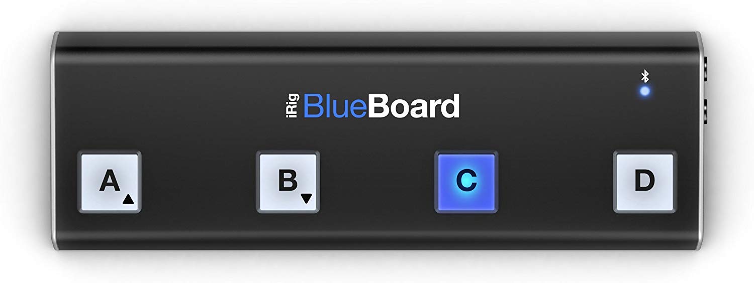 IK Multimedia iRig Blueboard Wireless Floor Controller for iOS and Mac