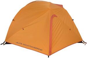 alps mountaineering aries 2-person tent, copper/rust