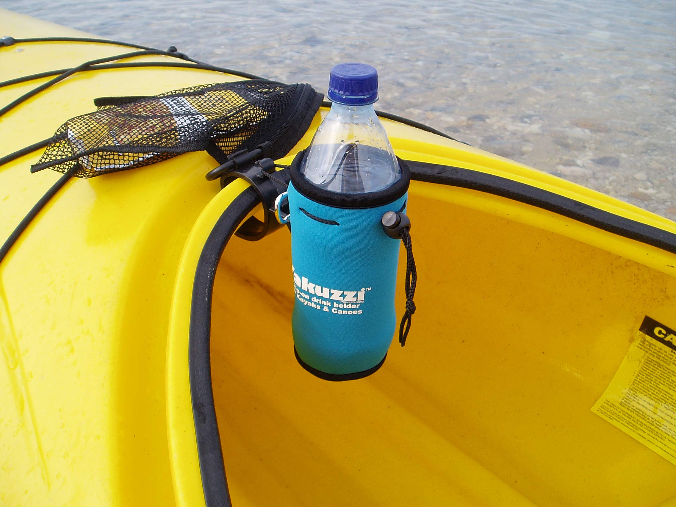 Yakuzzi Kayak Drink/Cup Holder, Accessories for Kayaks and Canoes (Light Blue)