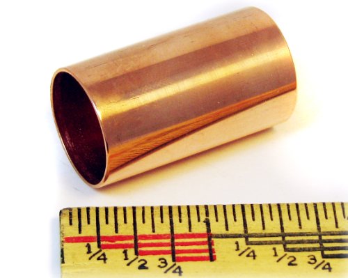 Polished Copper Pipe "Stubby" Guitar Slide (1.5 inch)