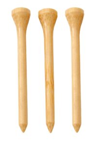 proactive sports 2 3/4-inch golf tee (pack of 100), bamboo