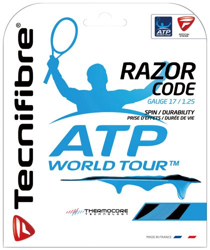 Tecnifibre Razor Code (17-1.25) Racquet String (Carbon)