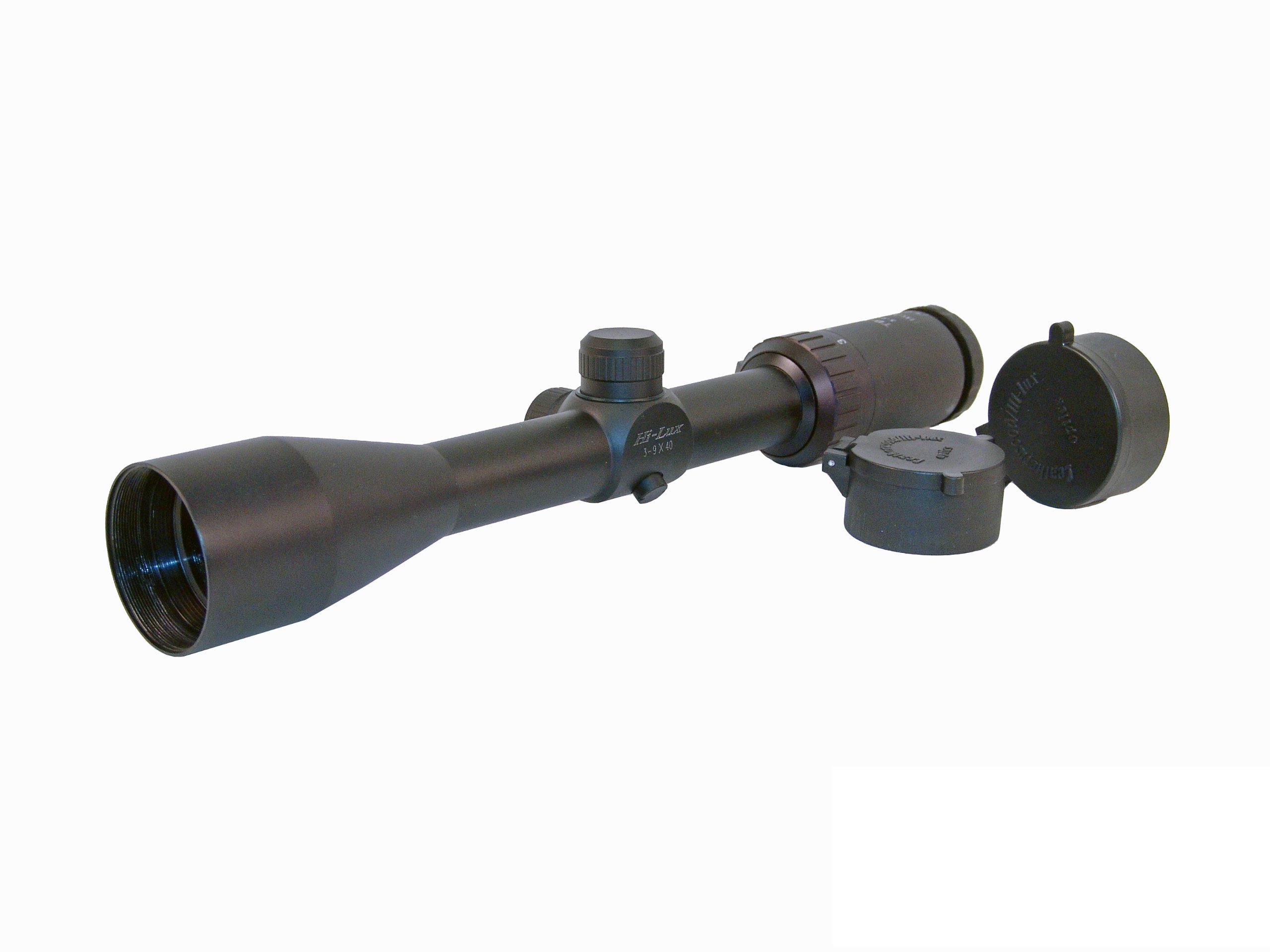 Hi-Lux Optics Toby Bridges Series 3-9x40mm Muzzleloader Riflescope with Special TB-ML Reticle, Matte Black