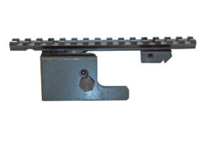 hi-lux optics max-tac series all steel m14/m1a mount built in windage adjustment, matte black