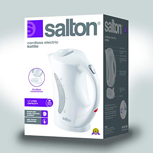 Salton Electric Jug Kettle, STD, White