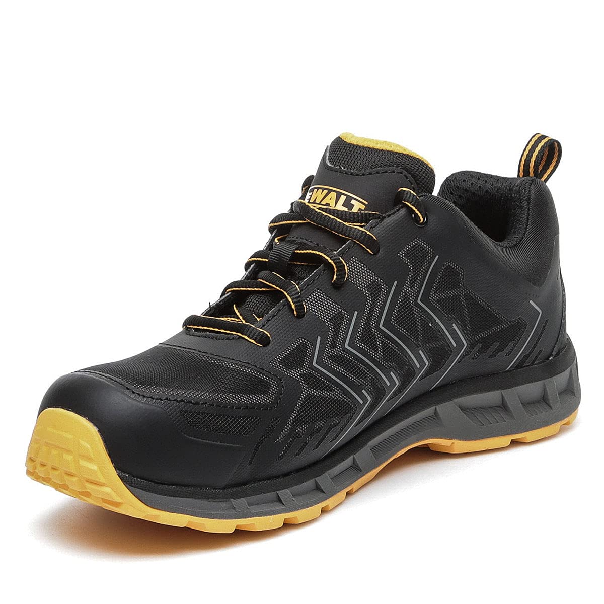 DEWALT Men's Fargo Steel Toe Safety Trainer Black UK10 (EU44), 2-4