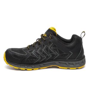 DEWALT Men's Fargo Steel Toe Safety Trainer Black UK10 (EU44), 2-4