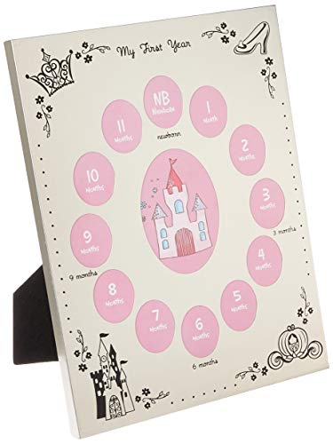 Disney Girls My First Year Photo Frame Pink