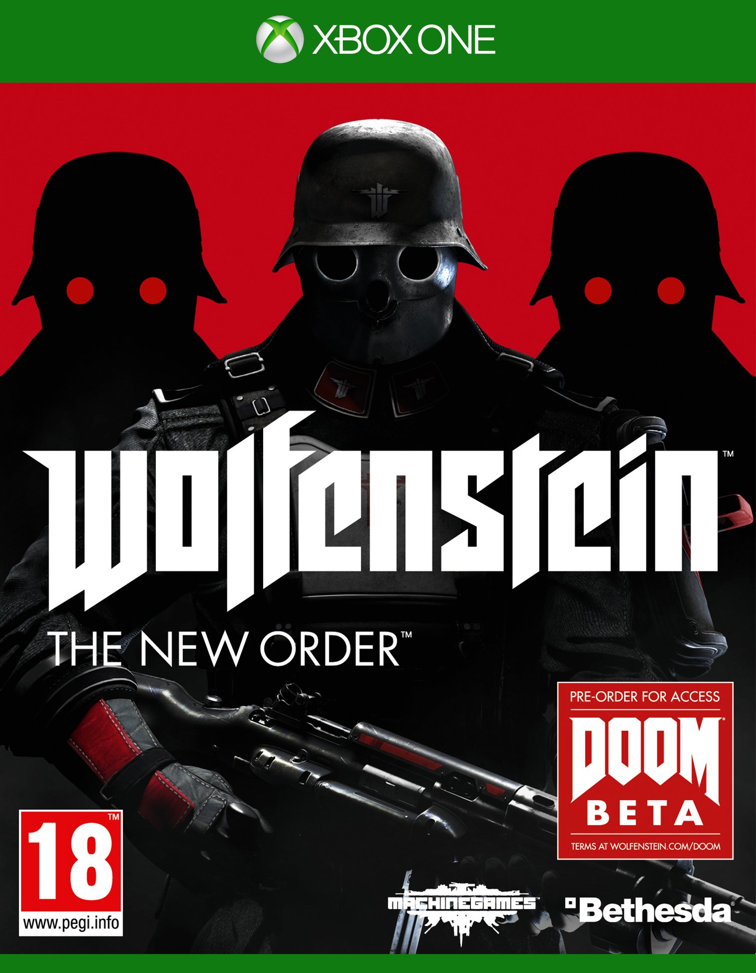 Wolfenstein The New Order Microsoft XBox One Game UK