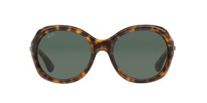 ray-ban women's rb4191 round sunglasses, light havana, 57mm