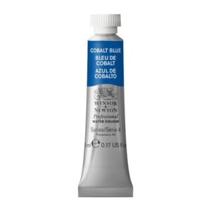 winsor & newton professional watercolor, 5ml (0.17-oz) tube, cobalt blue