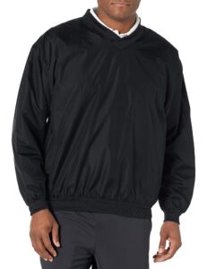 augusta sportswear micro poly windshirt/lined, 3x-large, black