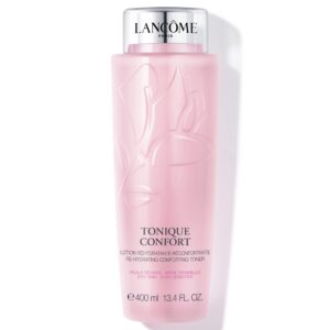 lancôme tonique confort hydrating face toner - with hyaluronic acid, acacia honey, and sweet almond oil - for improved skin hydration - 13.4 fl oz