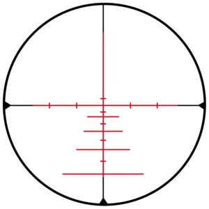 Konus 7291 3-12x44 riflescope D.30mm w/Ill. 550-ballistic Reticle