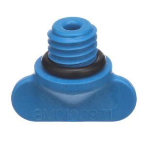 quicksilver 806608q01 stern drive or inboard engine block or manifold plastic drain plug