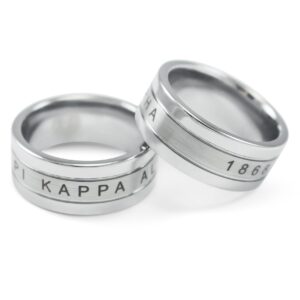 The Collegiate Standard Pi Kappa Alpha Tungsten Ring (9.0)